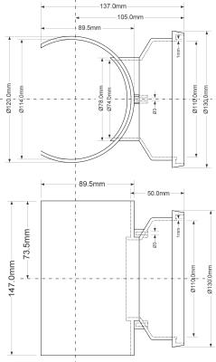 Переход MCALPINE MRSOB-110