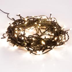 Гирлянда Нить NEON-NIGHT Универсальная 8 режимов теплый белый 20 м 304-116