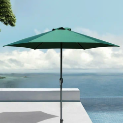 Зонт садовый ECOS Зеленый 270*240 см