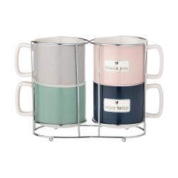 Набор кружек LEFARD Break time 4 шт 350 мл 260-660