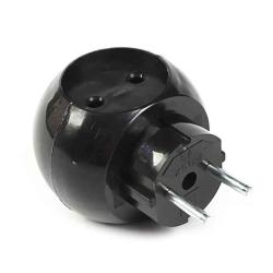 Разветвитель REXANT Шар черный 11-1063-1