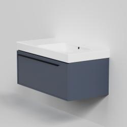 Тумба с раковиной LA FENICE Elba 90 R синий 