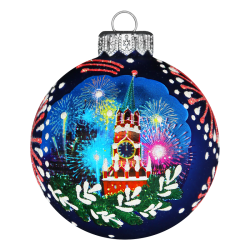 Шар КОЛОМЕЕВ Кремль 80 мм