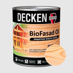 Масло-лазурь DECKEN Bio Fasad Oil Spice Бесцветный 0,75 л