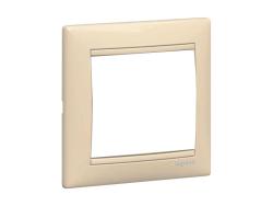 Рамка LEGRAND Valena 1 пост кремовый универсальная 774351