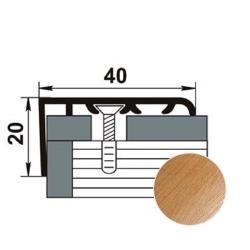 Профиль угловой ЛУКА ЛУ-06 ламинированный Сосна 4081 1,8 м