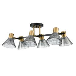 Люстра ODEON Anriya 8044/6C Латунь