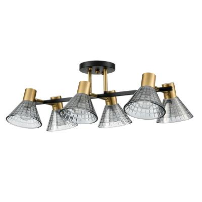 Люстра ODEON Anriya 8044/6C Латунь