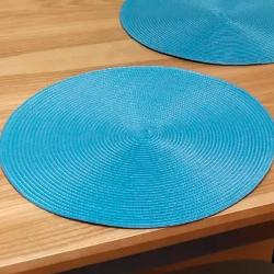 Салфетка подстановочная NOUVELLE HOME Сasual line бирюзовый 38 см