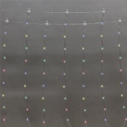 Гирлянда Занавес NEON-NIGHT 8 режимов мультиколор 3*2 м 315-879