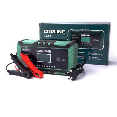 Зарядное устройство импульс. автомат. 12В, 8A, CARLINE /CA-8A/