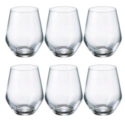 Набор стаканов 6шт 350мл д/виски GRUS /Bohemia Crystal/