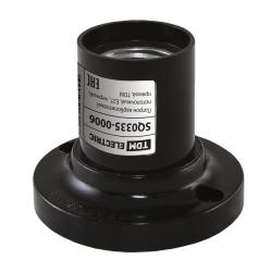 Патрон TDM Е27 карболит прямой