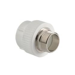 Муфта ПП TEBO полипропилен комбинированная 50 мм 1 1/2" НР