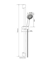 Душевой гарнитур ORANGE APG021