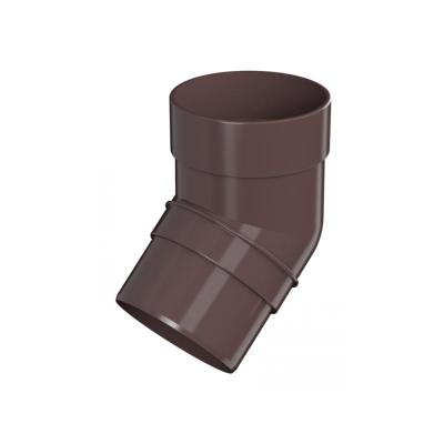 Колено трубы ТЕХНОНИКОЛЬ Оптима Темно-коричневый 135° 120/80 мм