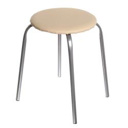Табурет NIKA Эконом 2 слоновая кость ТЭ2/СК