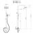 Душевая система BOND B01-8488