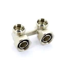 Узел нижнего подключения UNI-FITT угловой 3/4*3/4" ЕК