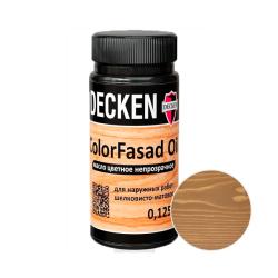 Масло DECKEN Color Fasad Oil Trend Коричневый 0,125 л