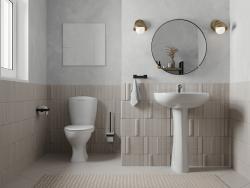 Унитаз-компакт SANTERI Версия Комфорт 1P4033S0000BF 