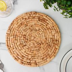 Салфетка подстановочная SIMA-LAND Песок бежевый 25 см