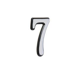 Цифра 7 АЛЛЮР хром 31*50 мм