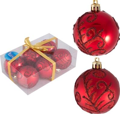 Набор шаров ВОЛШЕБНАЯ СТРАНА Завитки 6 см