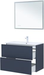 Тумба с раковиной AQUANET Арт 90 маренго