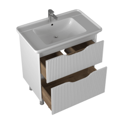 Тумба с раковиной BRIZ Монблан 85