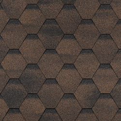 Гибкая черепица SHINGLAS Финская Соната Коричневый 