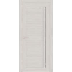 Дверное полотно LIST L-8/3 лен перламутровый остекленное 2000*900 мм