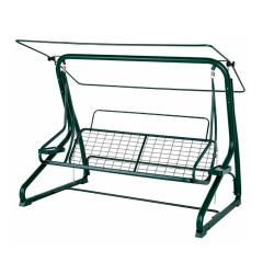 Качели садовые УДАЧНАЯ МЕБЕЛЬ Валенсия Зеленый 224*150*170 см