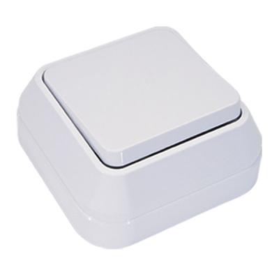 Выключатель MAKEL 1 клавиша белый 45101