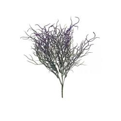 (АКЦИЯ) Ветвь декоративная 38см, син. /024009/4/Надежда/