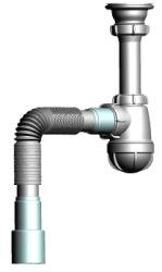 Сифон бутылочный AQUANT S0115