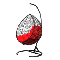 Кресло подвесное BIGARDEN Tropica Черный 75*95*120 см