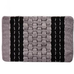 Коврик для ванной BANYOLIN Silver черный 50*80 см 