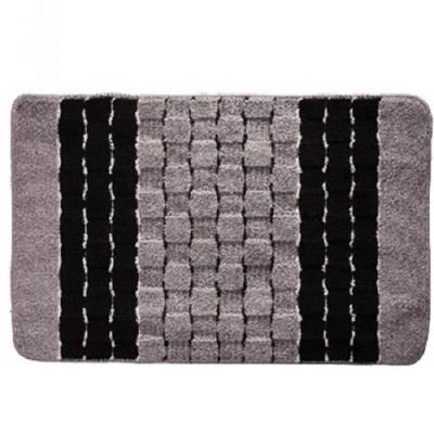 Коврик для ванной BANYOLIN Silver черный 50*80 см  Коврик для ванной BANYOLIN Silver черный 50*80 см