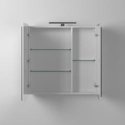 Зеркальный шкаф BRIZ Эстель свет 80,3*80 см