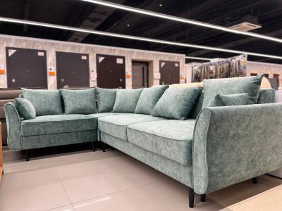 Диван ЛАЙН Романтик-5 Сиеста-Клинков аквамарин