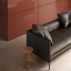 Плитка базовая ITALON Этернум Люкс Гласс корал 80*160 см