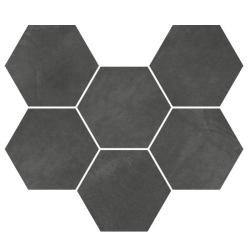 Мозаика ITALON Continuum Hexagon Petrol 25*29 см