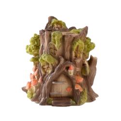 (АКЦИЯ) Копилка 21см Пеньхаус, гипс корич. /G037-21-101K/Яблоко/