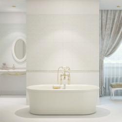 Плитка базовая DELACORA Royal White 25,3*75 см