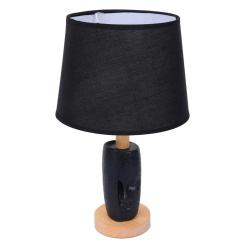 Настольная лампа ODEON Visiona 8209/1T Черный, дерево