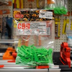Клинья для СВП DECOR 100 шт