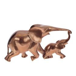 799742 Фигурка декоративная "Слоны" (21*6*12 см)/РЕМЕКО/