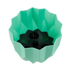 Горшок пластиковый BMC Геометрия Мята 5,8 л