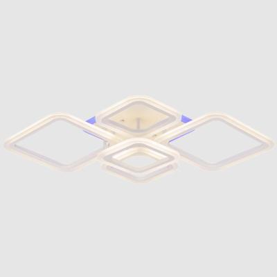 Люстра ЛАЙТ СФЕРА 3012/3+2 WT+RGB Белый